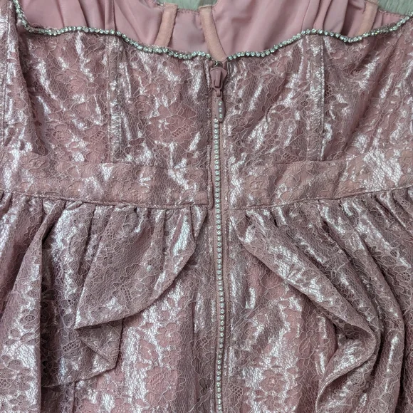 NWT For Love and Lemons Shai Maxi Gown Dress - Picture 15 of 16